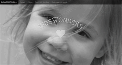 Desktop Screenshot of kidswonders.nl